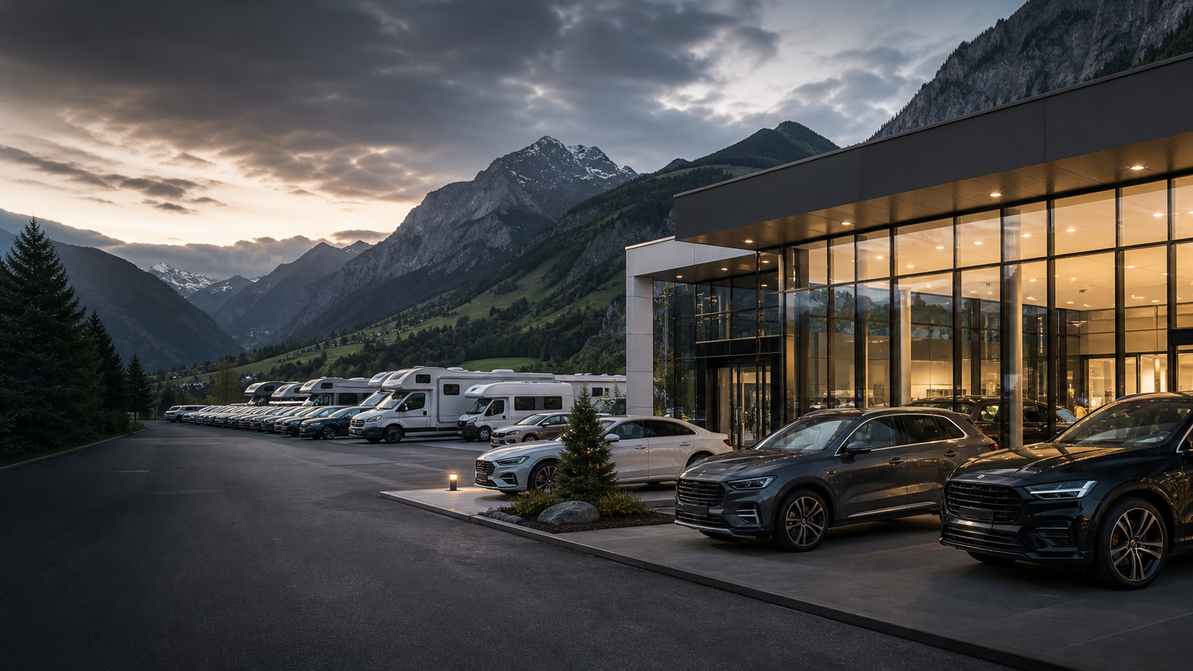 Parco veicoli e showroom FalchAuto